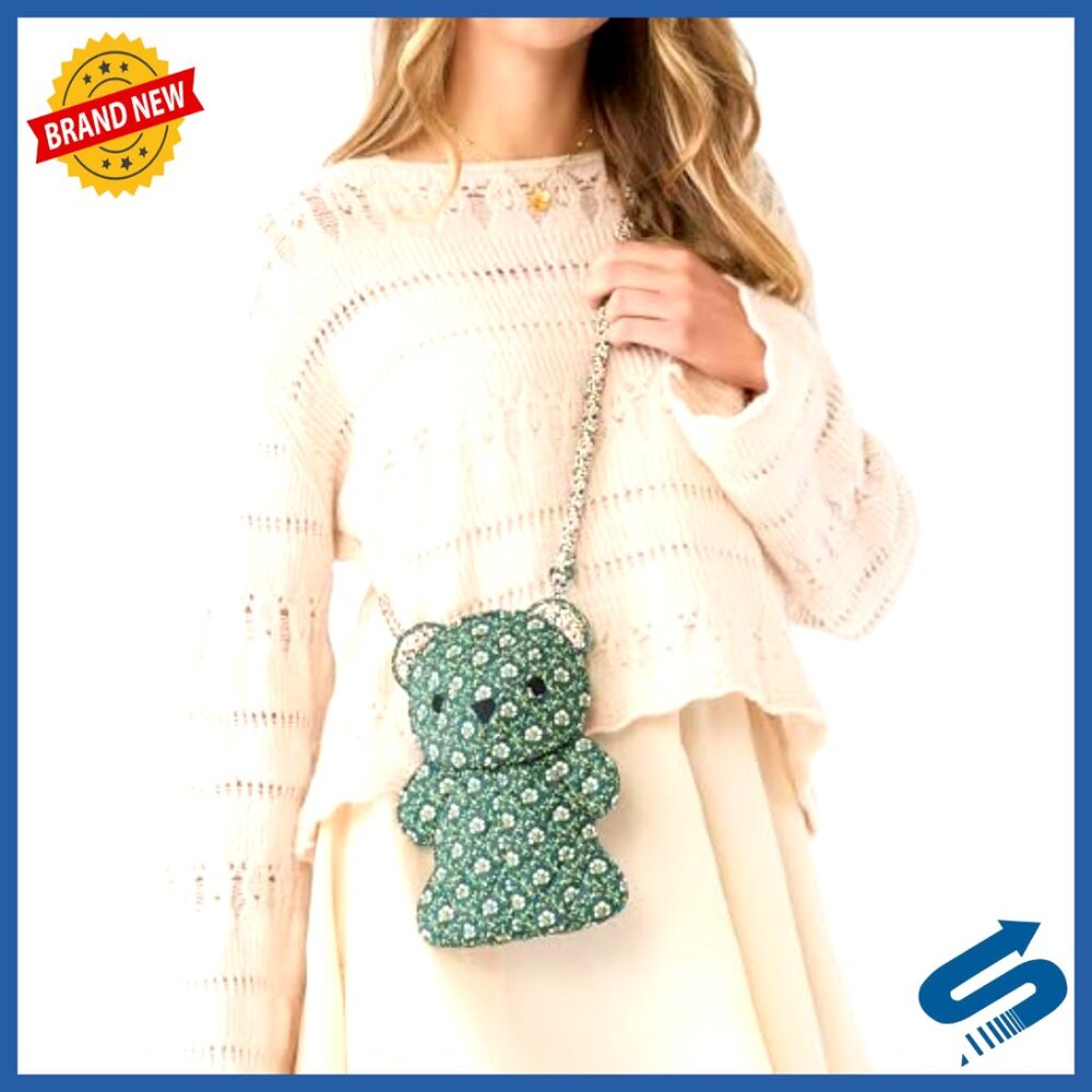 Premium Cotton Crossbody Bag, Magnetic Closure, Machine Washable - Picture 2 of 6